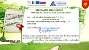 Najava projekta Medgeneracijsko središče SAŠA »Generacije pod krošnjo« 1